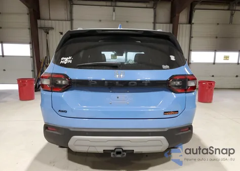 2024 Honda Pilot Trailsport из США, поврежденный, VIN 5FNYG1H63RB012509